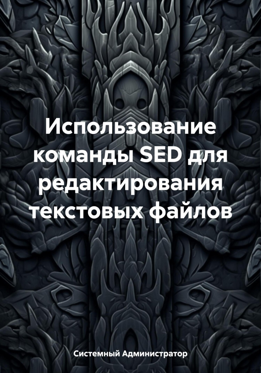 Обложка книги «Использование команды SED для редактирования текстовых файлов»