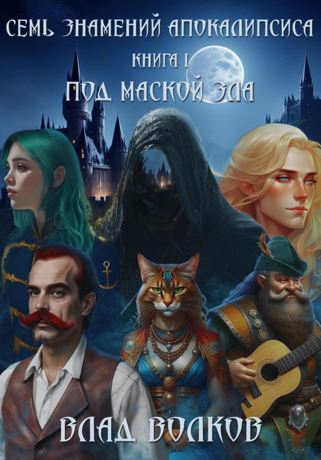 Обложка книги «Под маской зла»
