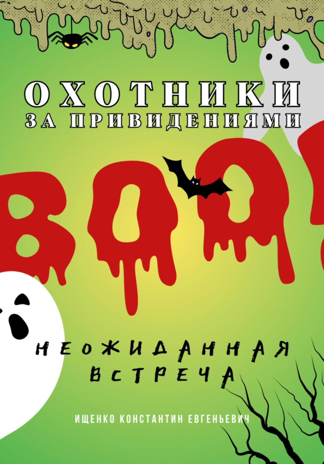 Обложка книги «Охотники за привидениями. Неожиданная встреча»
