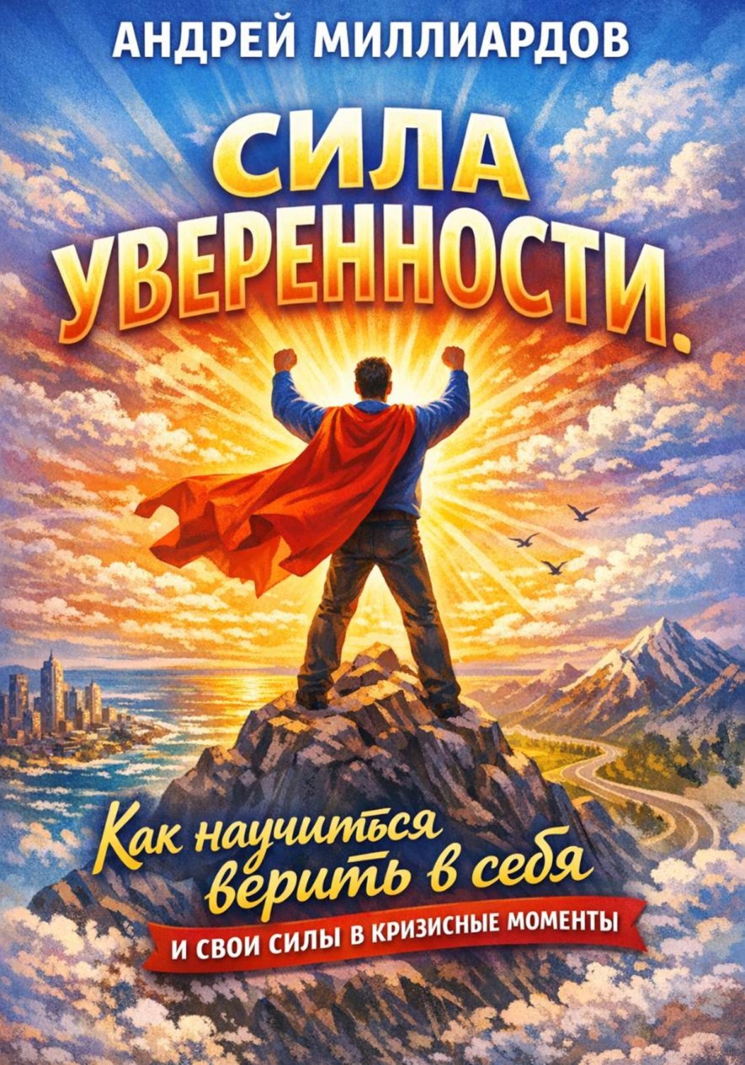 Обложка книги «Сила уверенности. Как научиться верить в себя и свои силы в кризисные моменты»