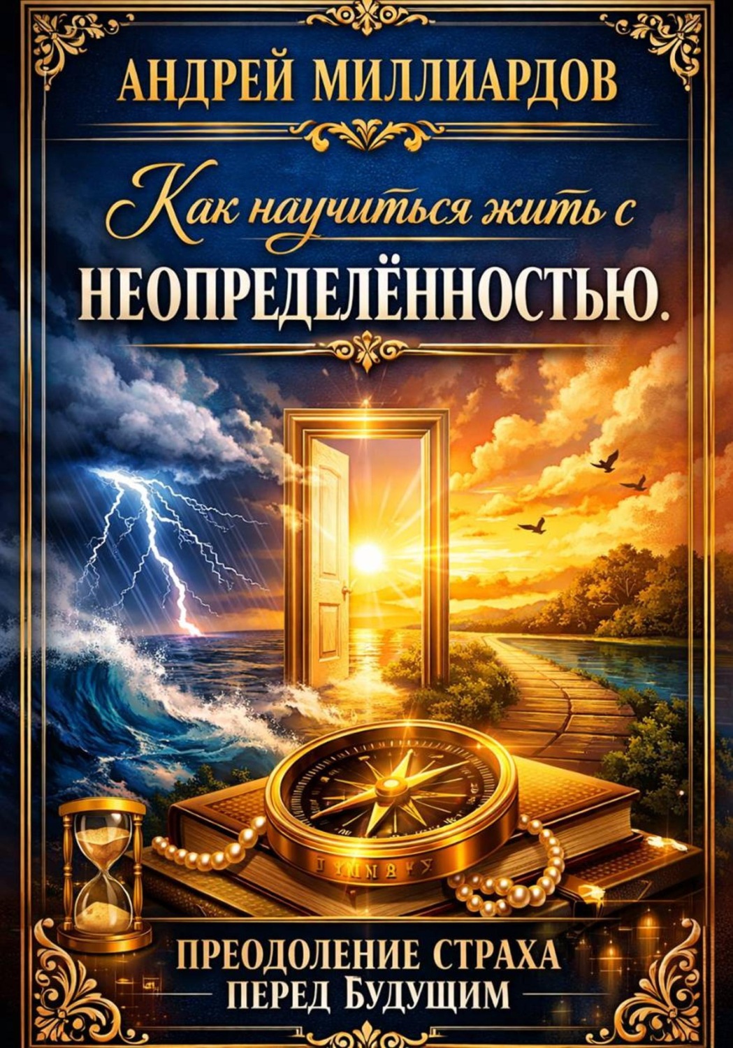 Обложка книги «Как научиться жить с неопределённостью. Преодоление страха перед будущим»