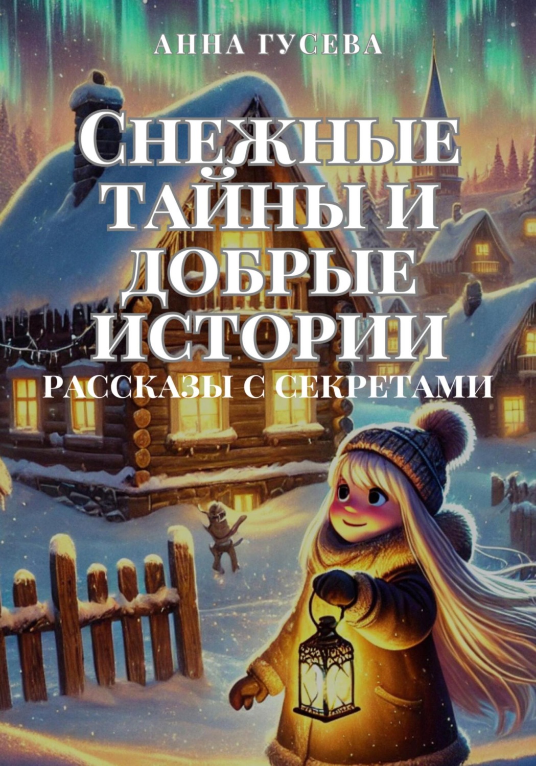 Обложка книги «Снежные тайны и добрые истории. Рассказы с секретами»