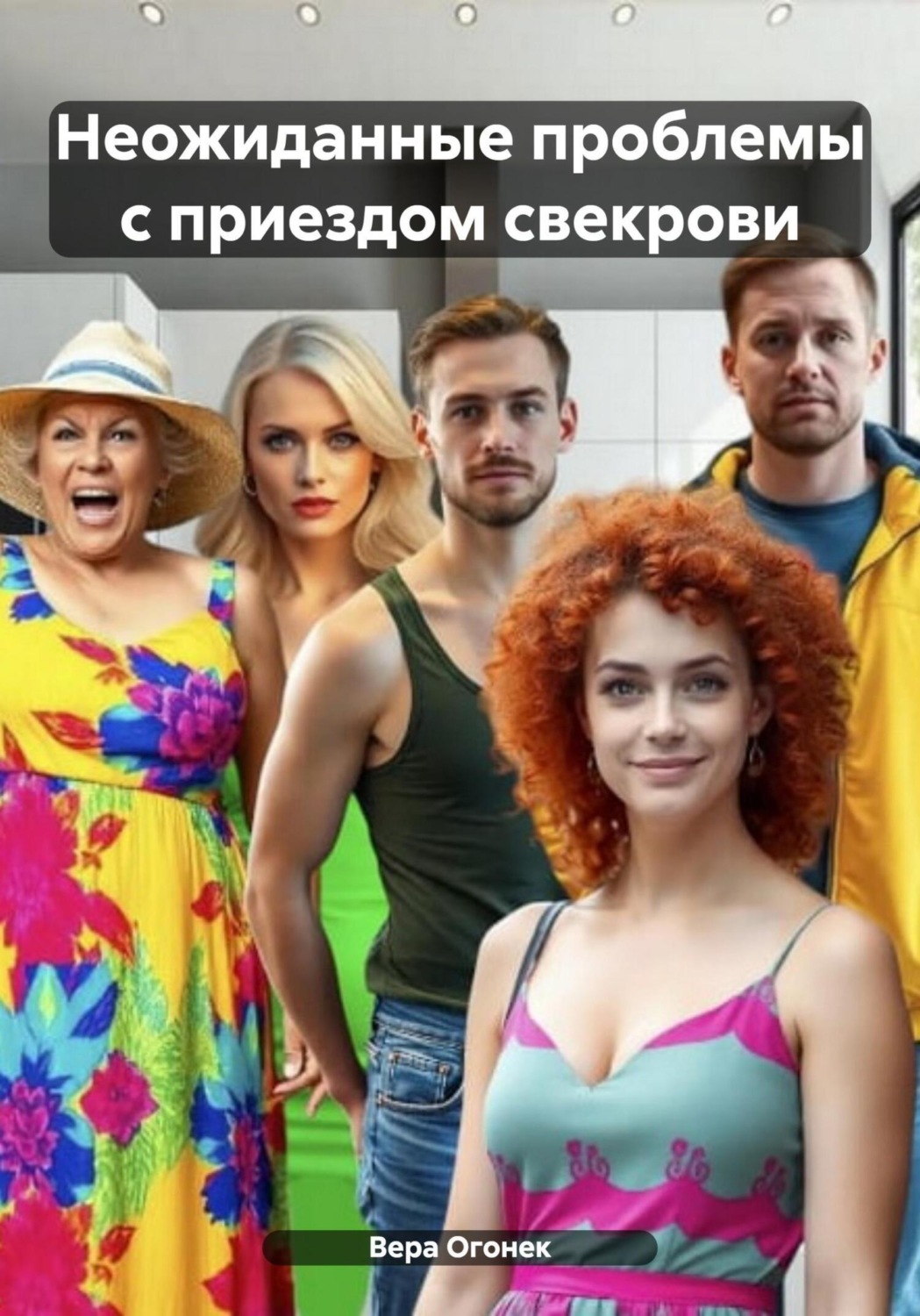 Обложка книги «Неожиданные проблемы с приездом свекрови»