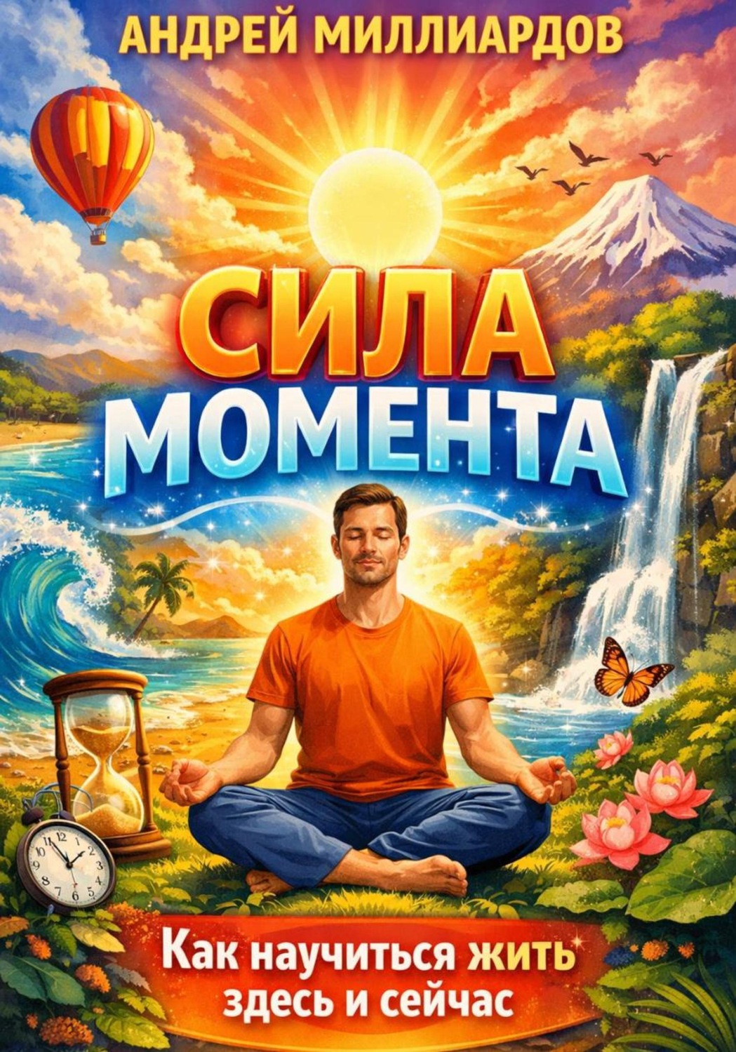 Обложка книги «Сила момента. Как научиться жить здесь и сейчас»