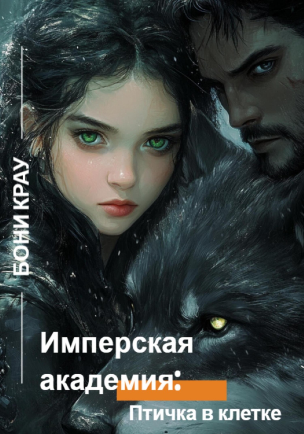 Обложка книги «Имперская академия: птичка в клетке»
