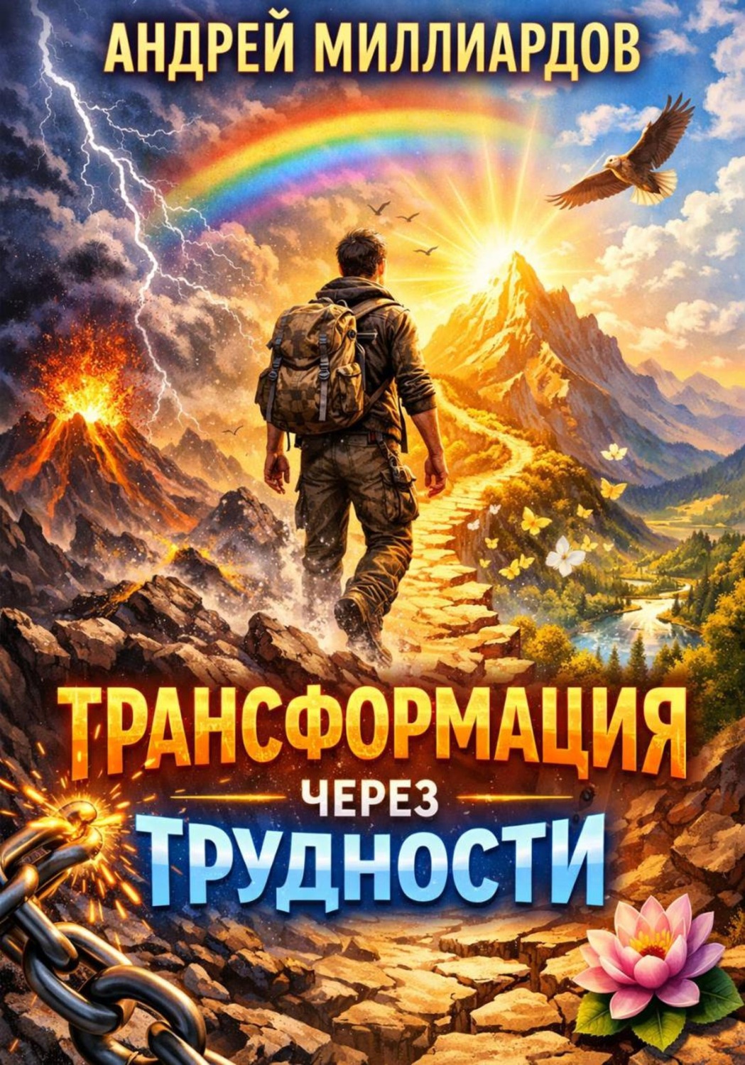 Обложка книги «Трансформация через трудности»