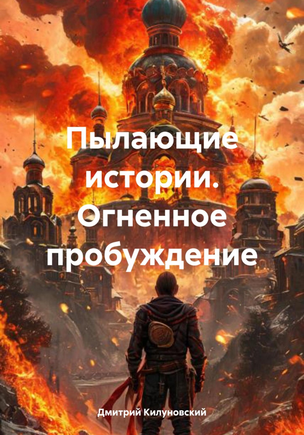 Обложка книги «Пылающие истории. Огненное пробуждение»