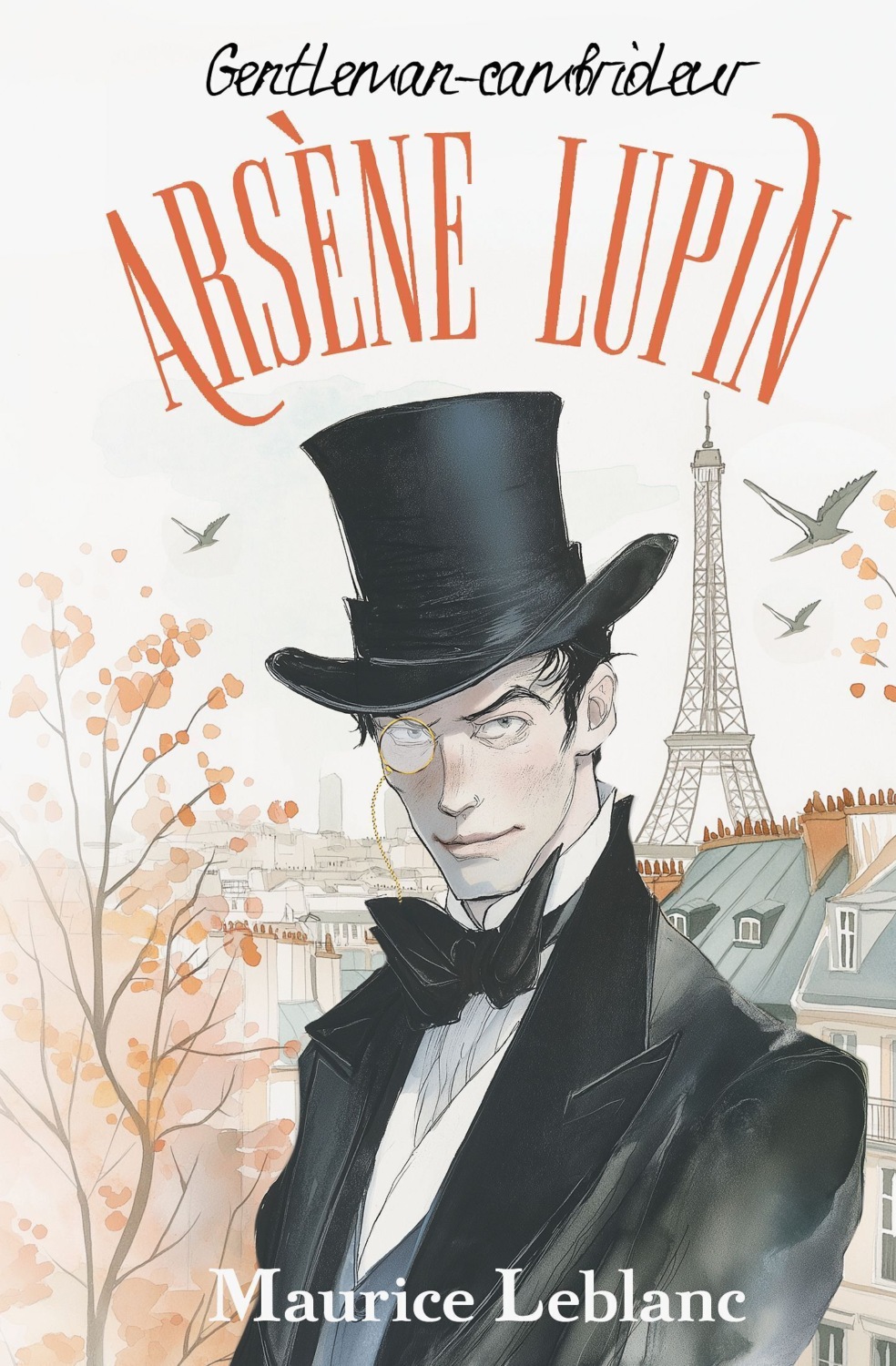 Обложка книги «Arsène Lupin, Gentleman-cambrioleur»