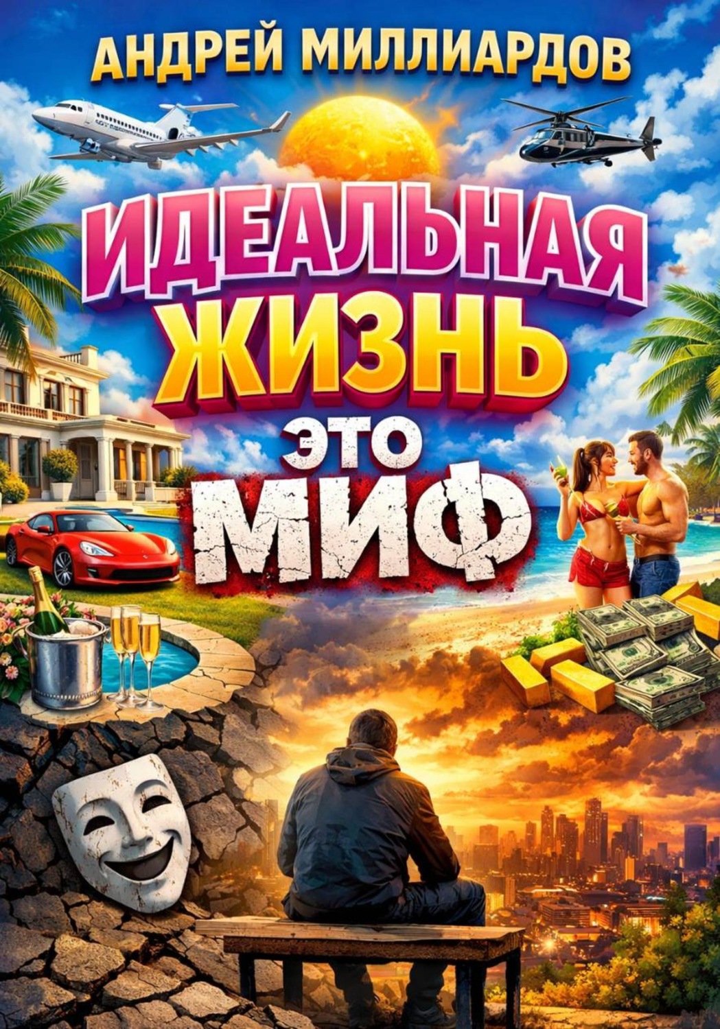 Обложка книги «Идеальная жизнь это миф»