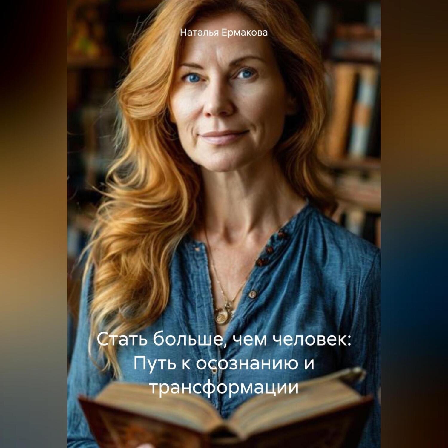Обложка книги «Стать больше, чем человек: Путь к осознанию и трансформации»