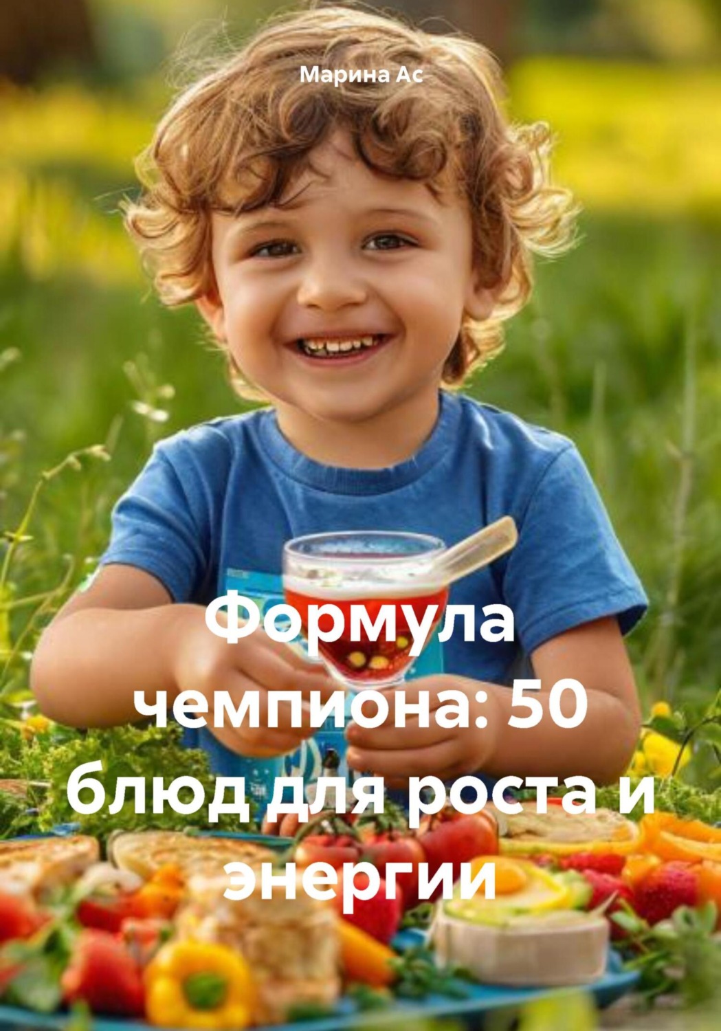 Обложка книги «Формула чемпиона: 50 блюд для роста и энергии»