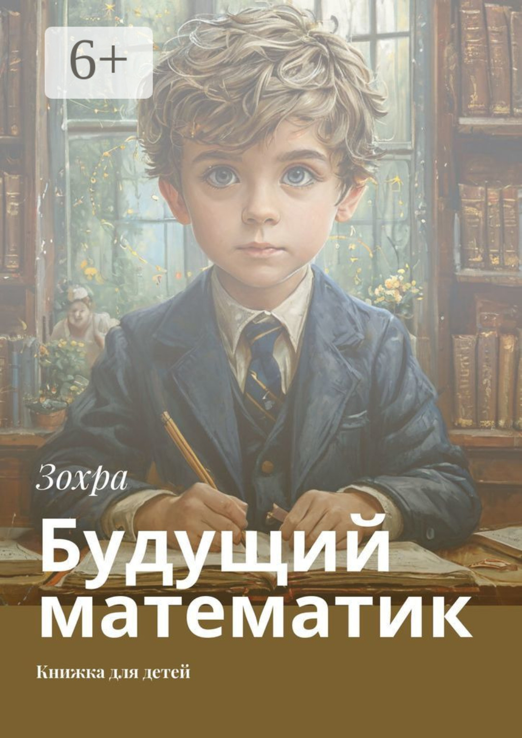 Обложка книги «Будущий математик. Книжка для детей»