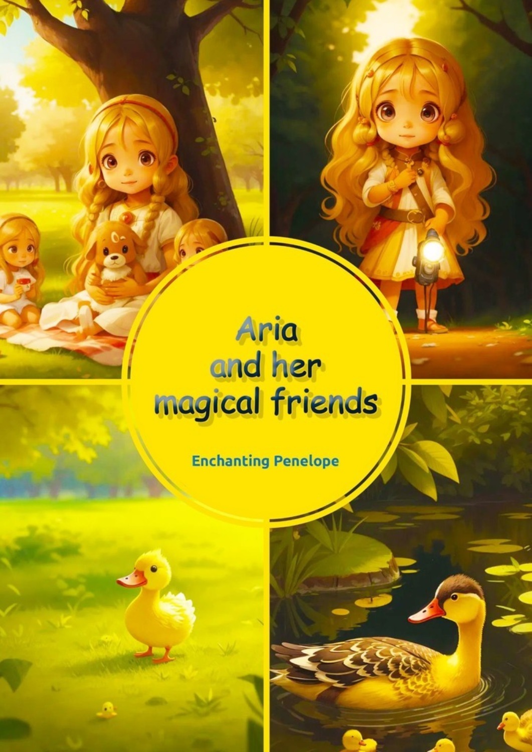 Обложка книги «Aria and her magical friends»