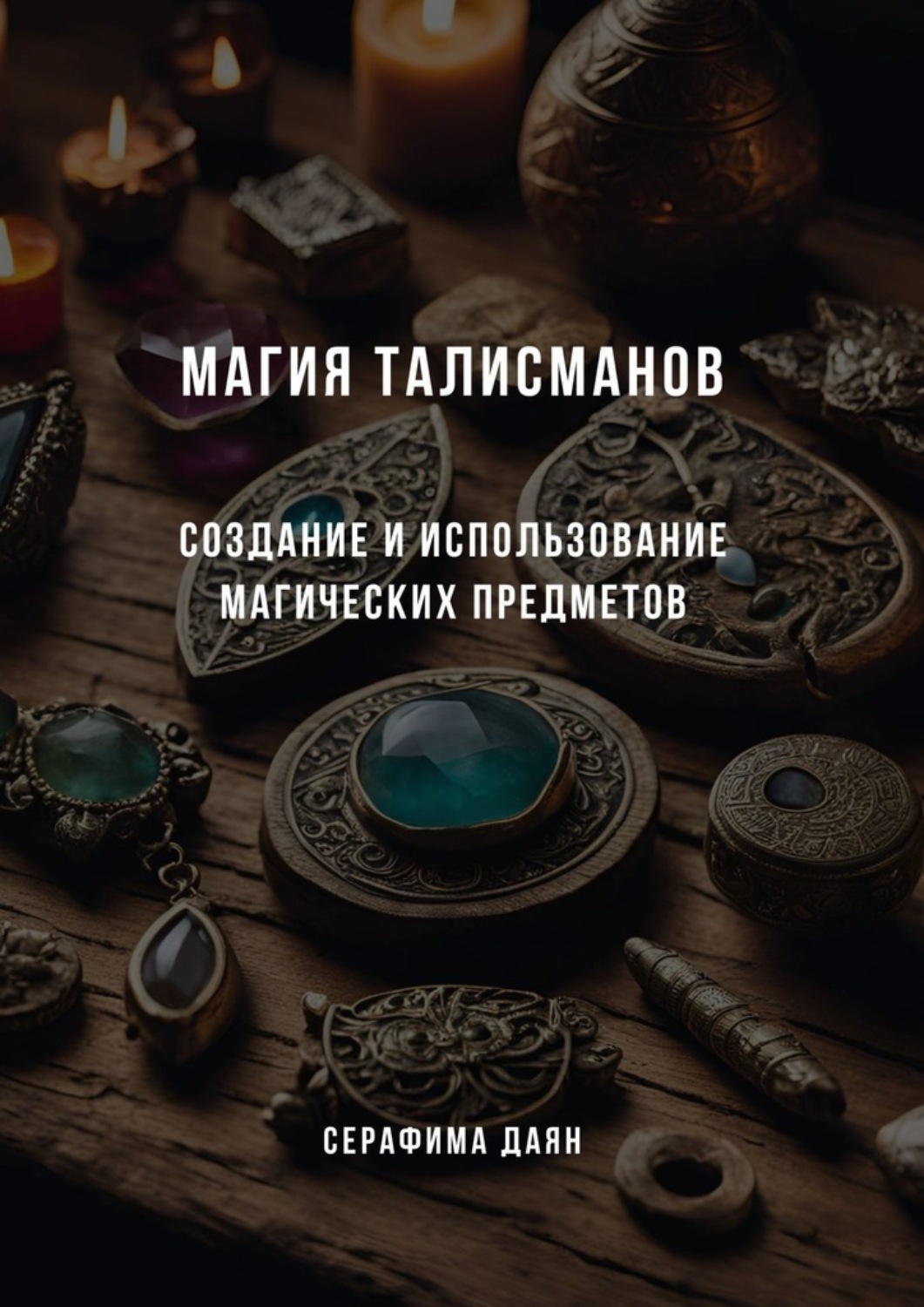 Обложка книги «Магия талисманов. Создание и использование магических предметов»