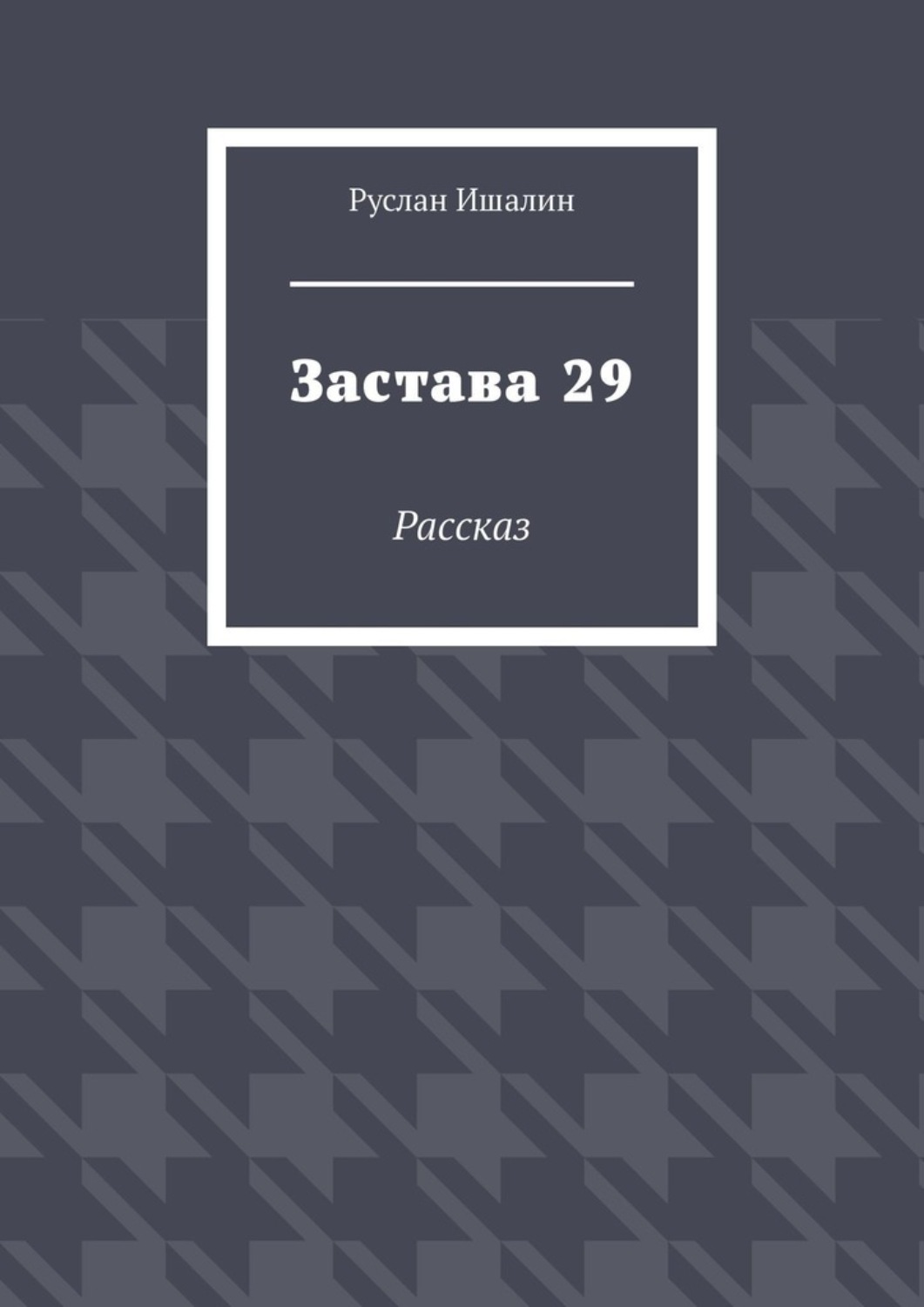 Обложка книги «Застава 29. Рассказ»