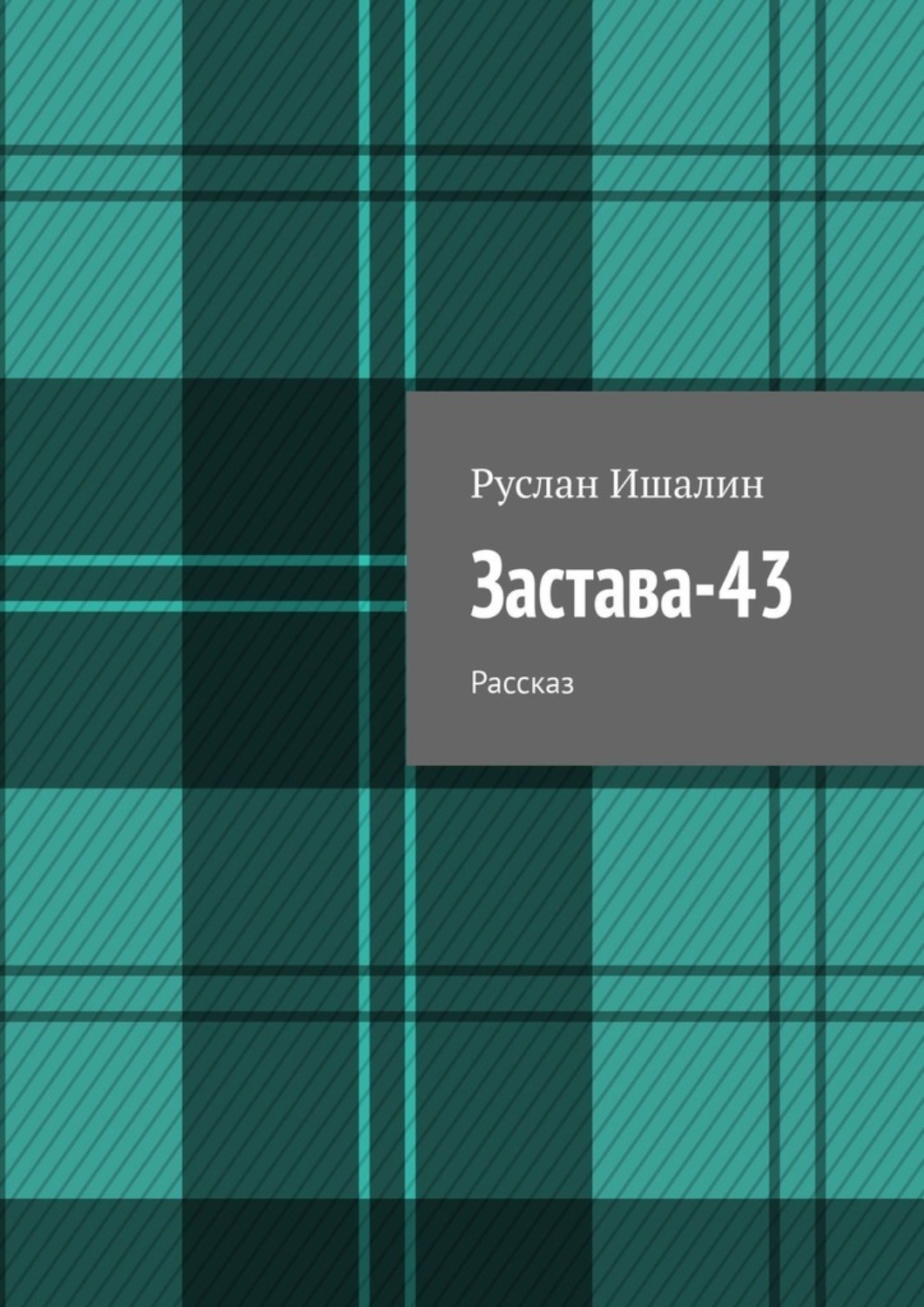 Обложка книги «Застава-43. Рассказ»