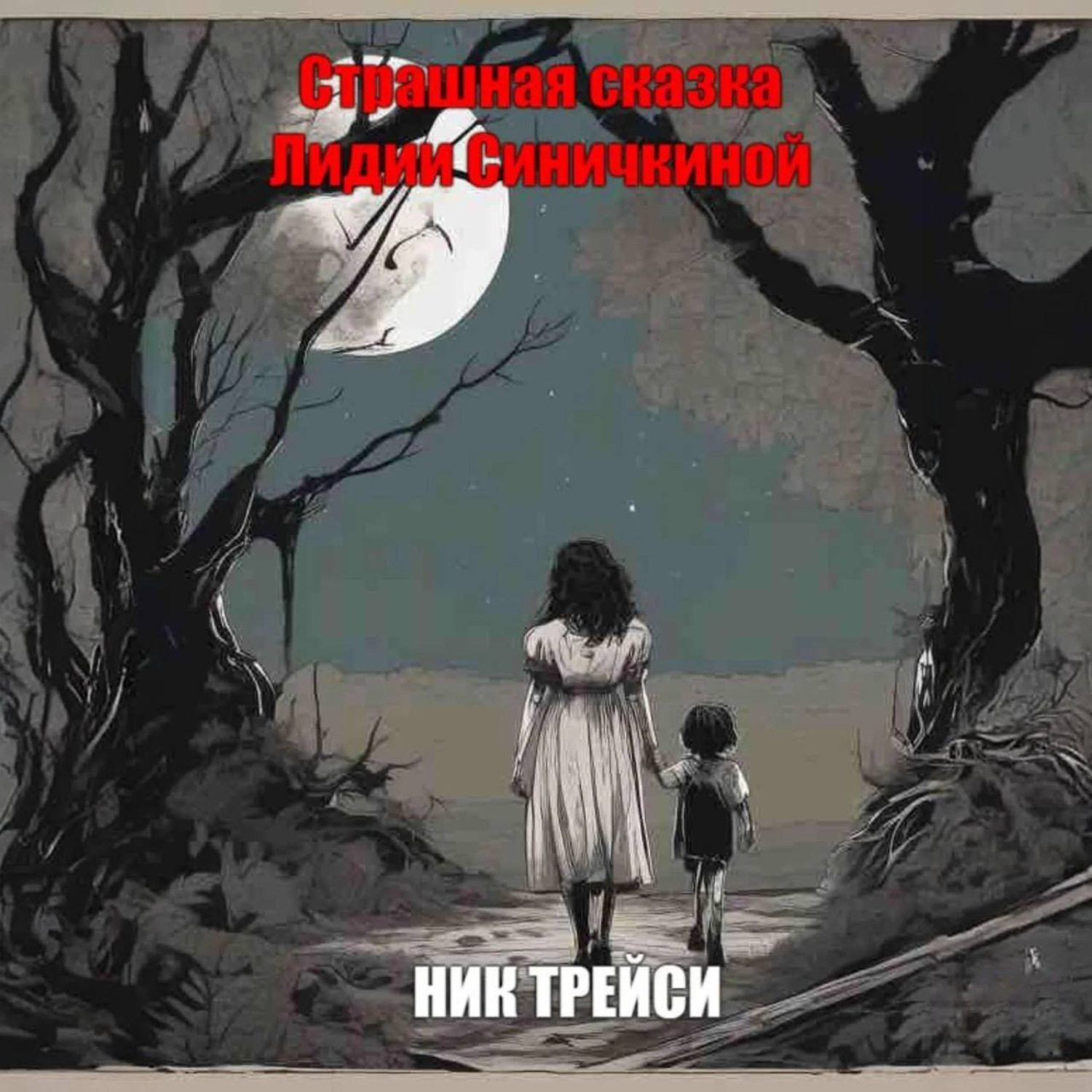 Обложка книги «Страшная сказка Лидии Синичкиной»