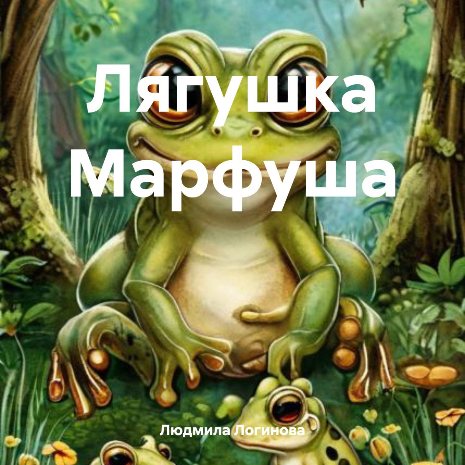 Обложка книги «Лягушка Марфуша»
