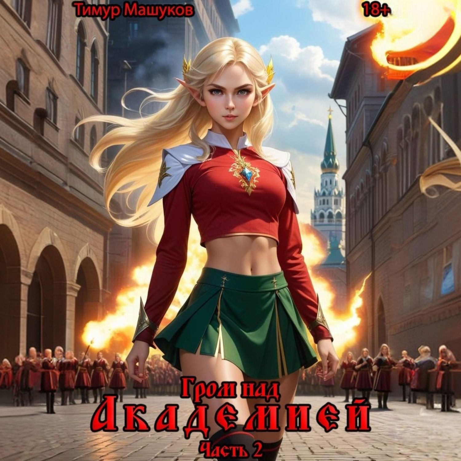 Обложка книги «Гром над Академией. Часть 2»