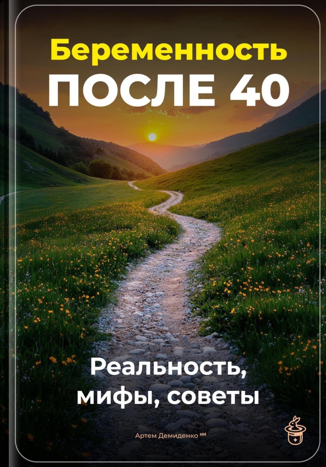 Обложка книги «Беременность после 40: Реальность, мифы, советы»
