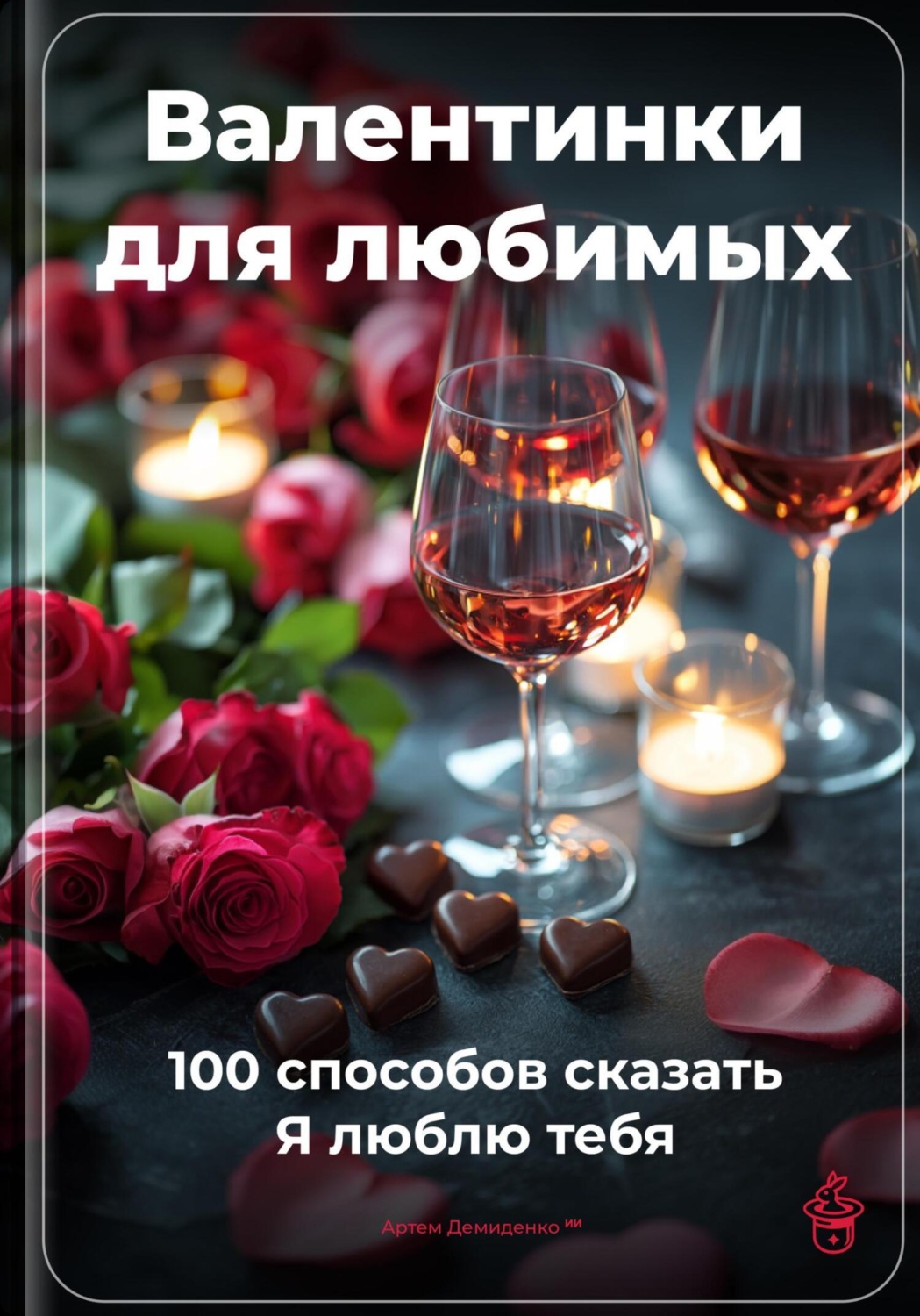 Обложка книги «Валентинки для любимых: 100 способов сказать Я люблю тебя»