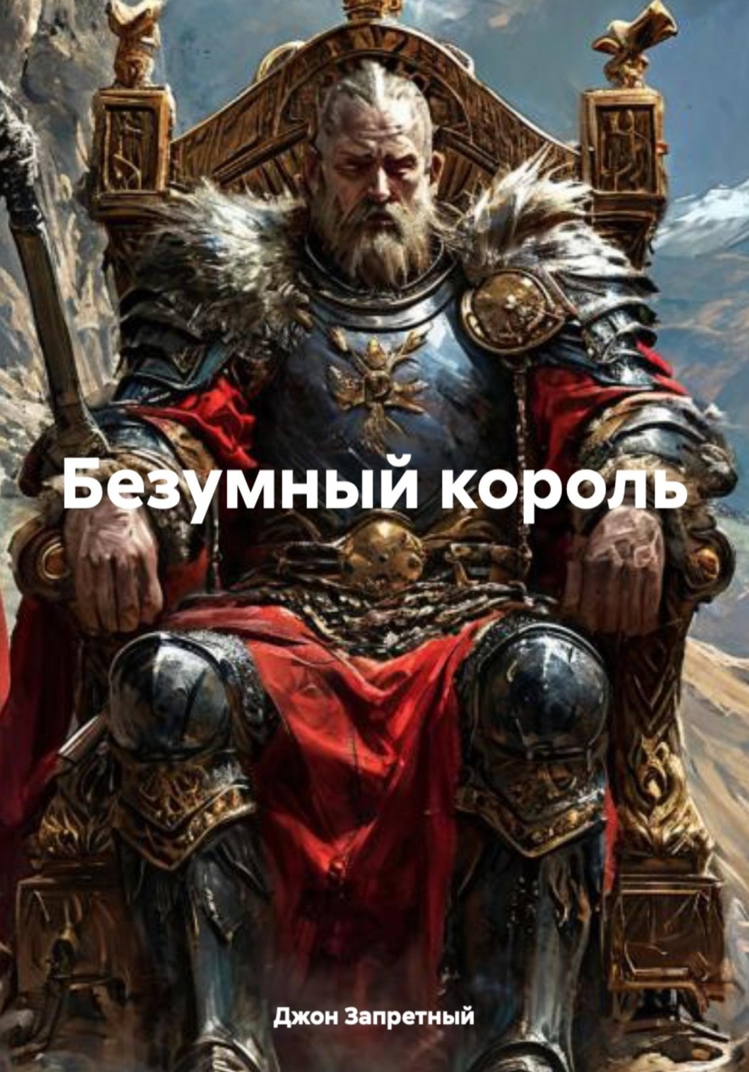 Обложка книги «Безумный король»
