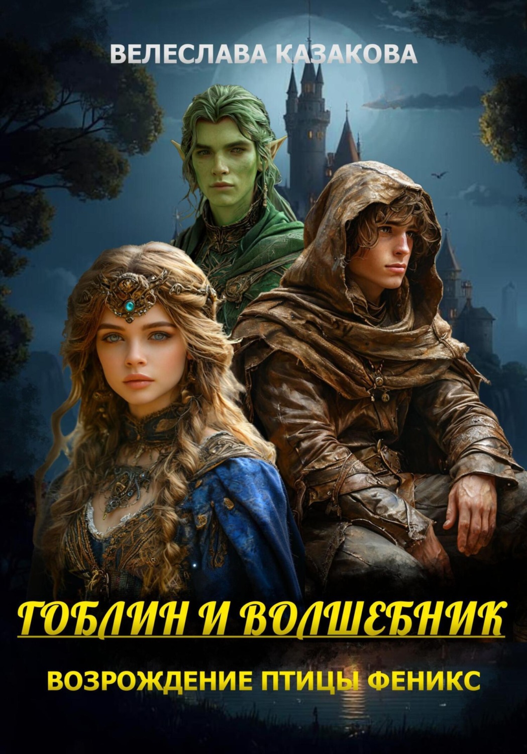 Обложка книги «Гоблин и волшебник Возрождение птицы Феникс»