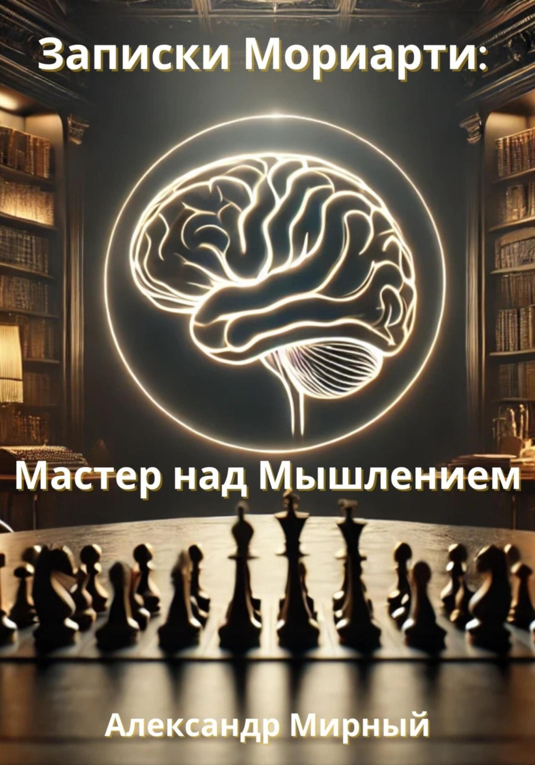 Обложка книги «Записки Мориарти: Мастер над Мышлением»