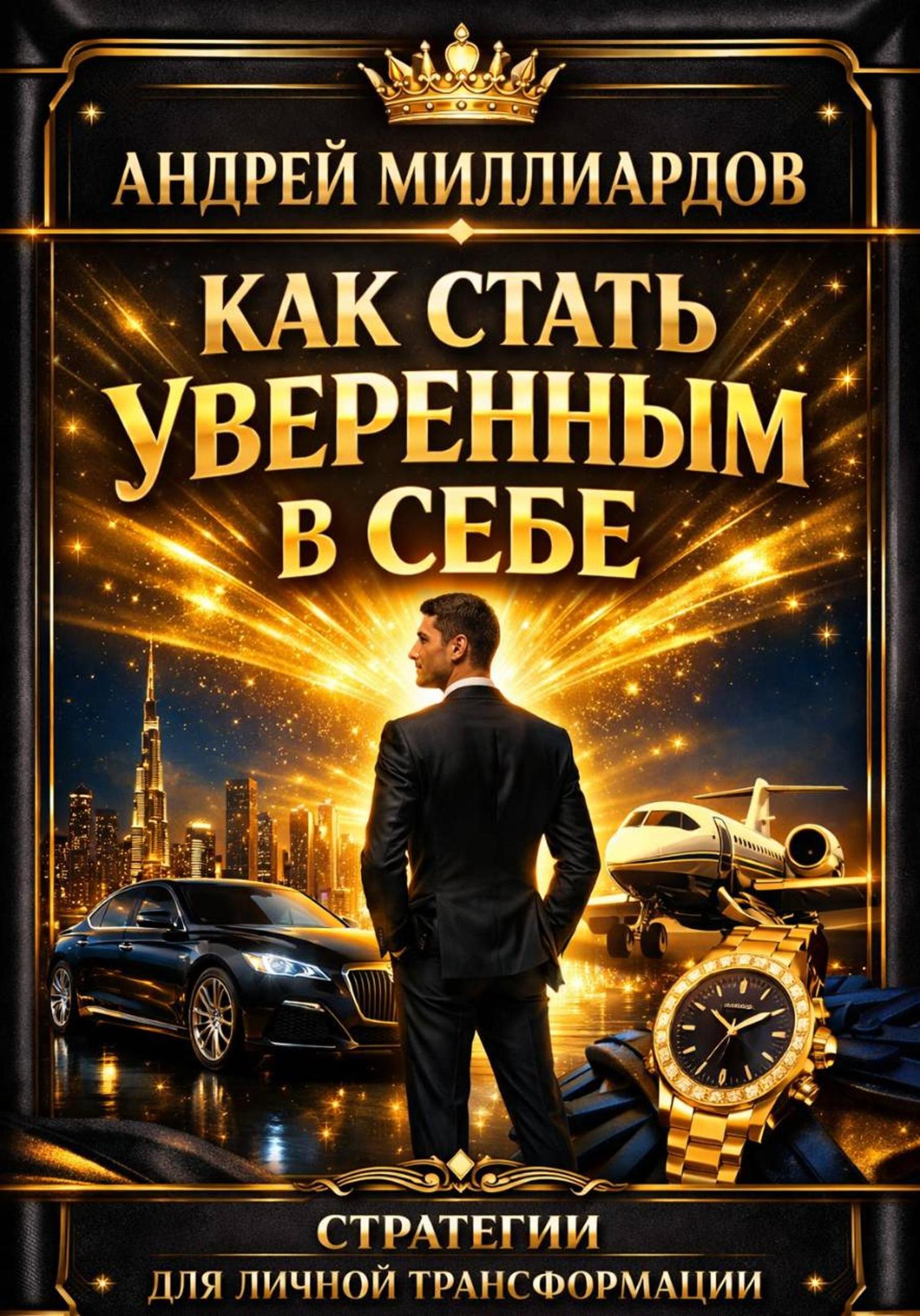 Обложка книги «Как стать уверенным в себе. Стратегии для личной трансформации»