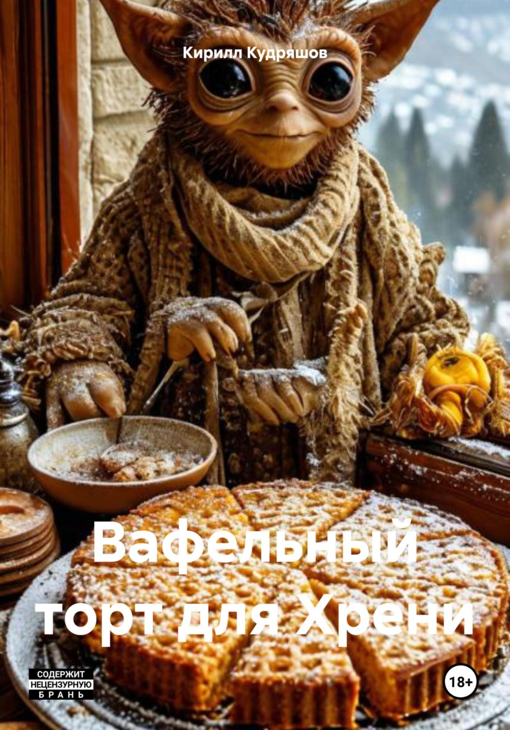 Обложка книги «Вафельный торт для Хрени»