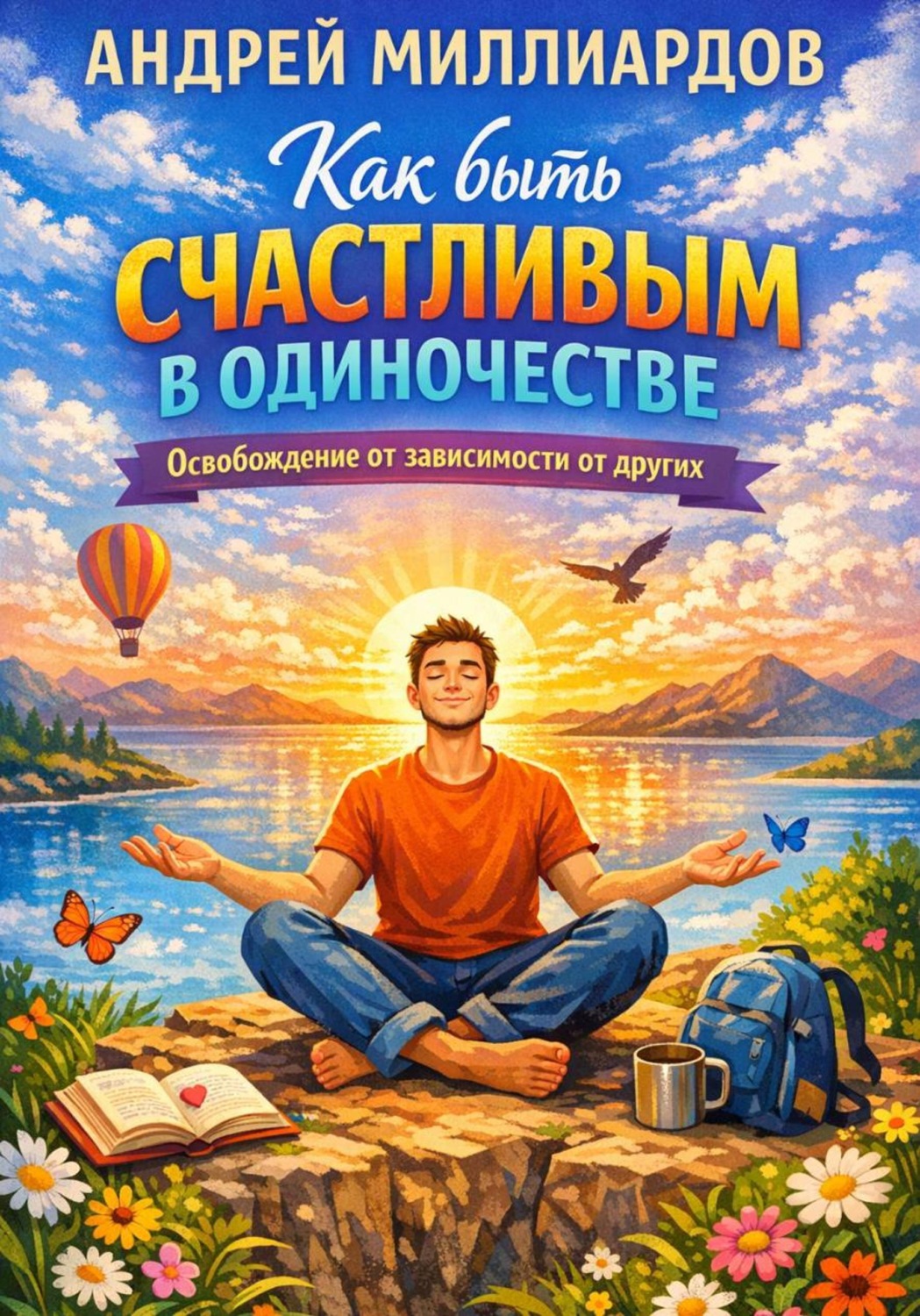 Обложка книги «Как быть счастливым в одиночестве. Освобождение от зависимости от других»