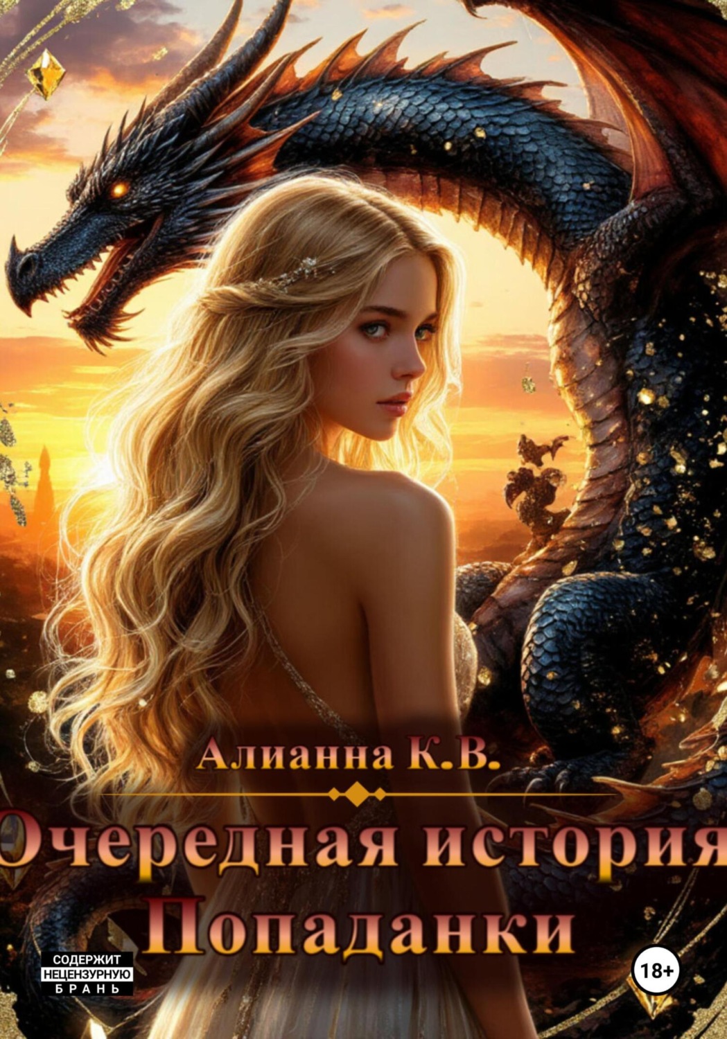 Обложка книги «Очередная история Попаданки»