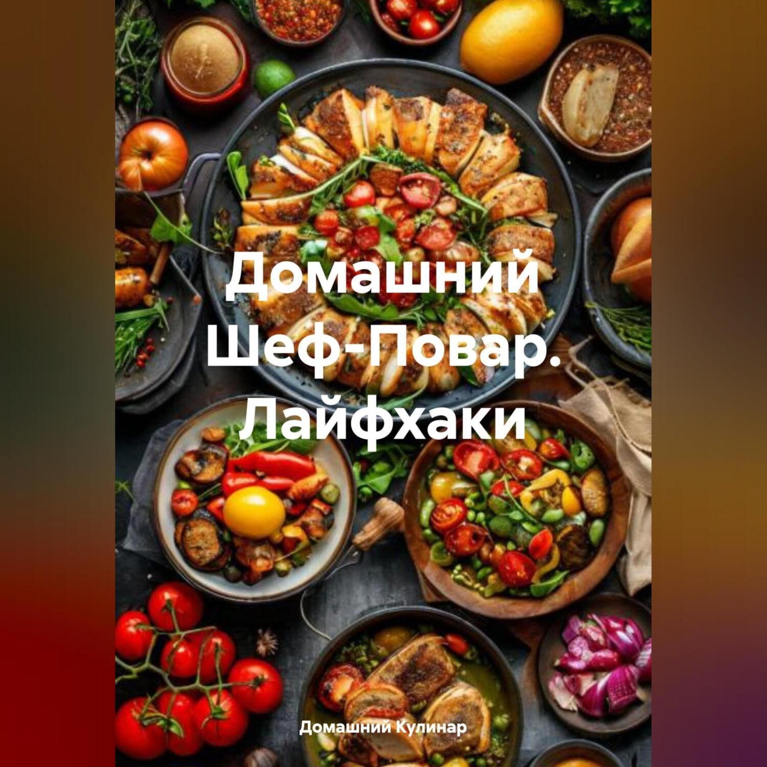 Обложка книги «Домашний Шеф-Повар. Лайфхаки.»
