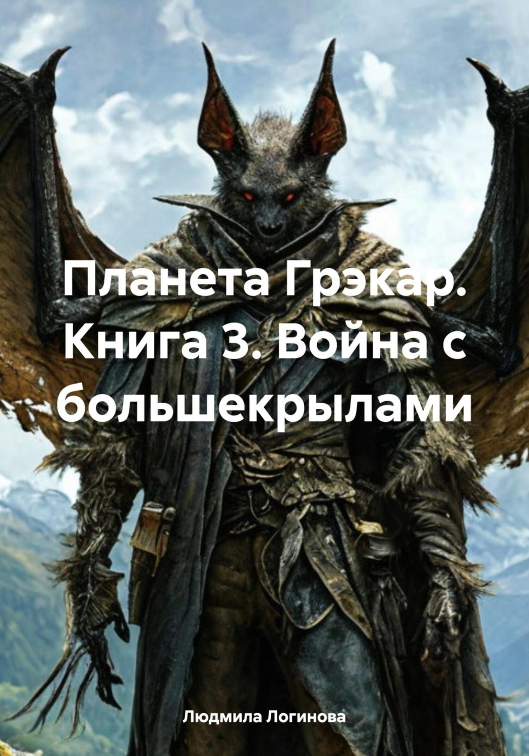 Обложка книги «Планета Грэкар. Книга 3. Война с большекрылами»