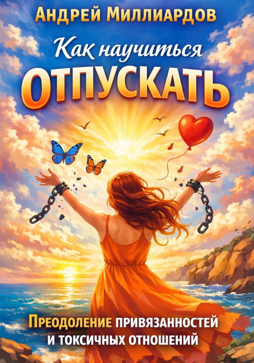 Обложка книги «Как научиться отпускать. Преодоление привязанностей и токсичных отношений»