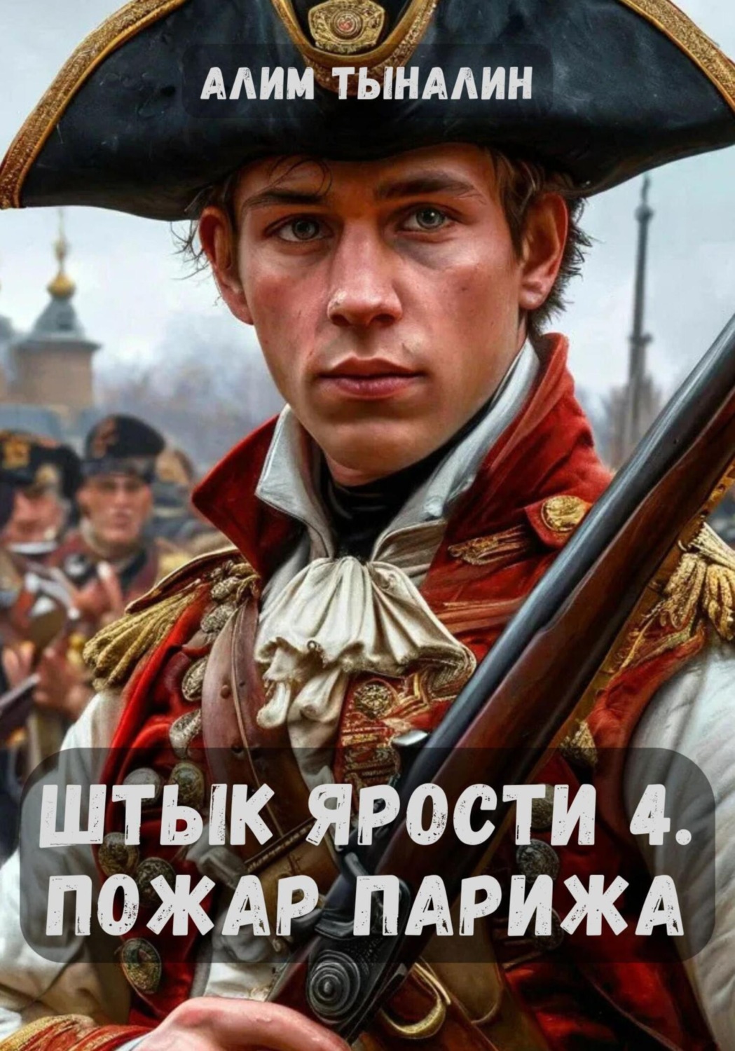 Обложка книги «Штык ярости. Том 4. Пожар Парижа»