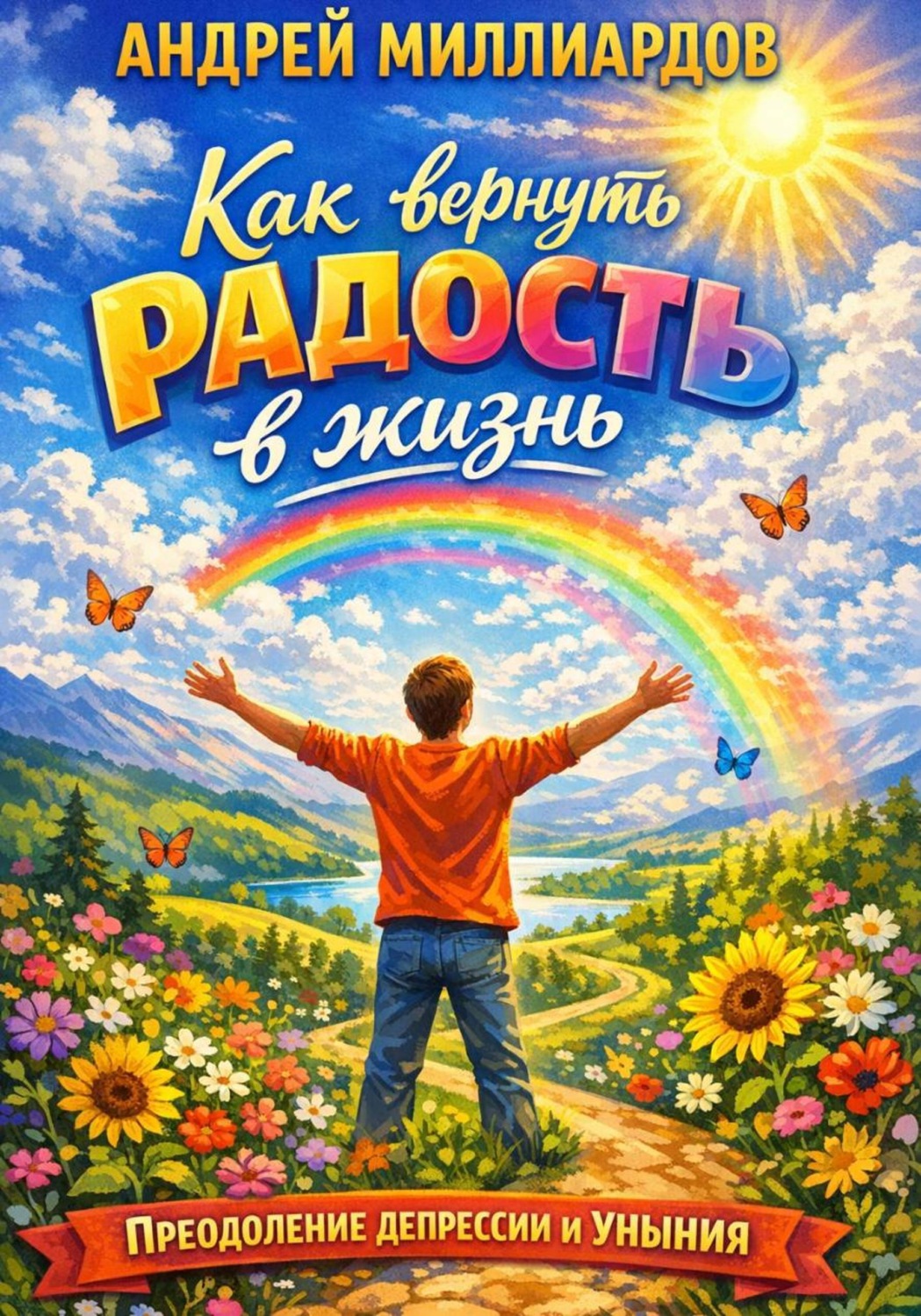 Обложка книги «Как вернуть радость в жизнь. Преодоление депрессии и уныния»
