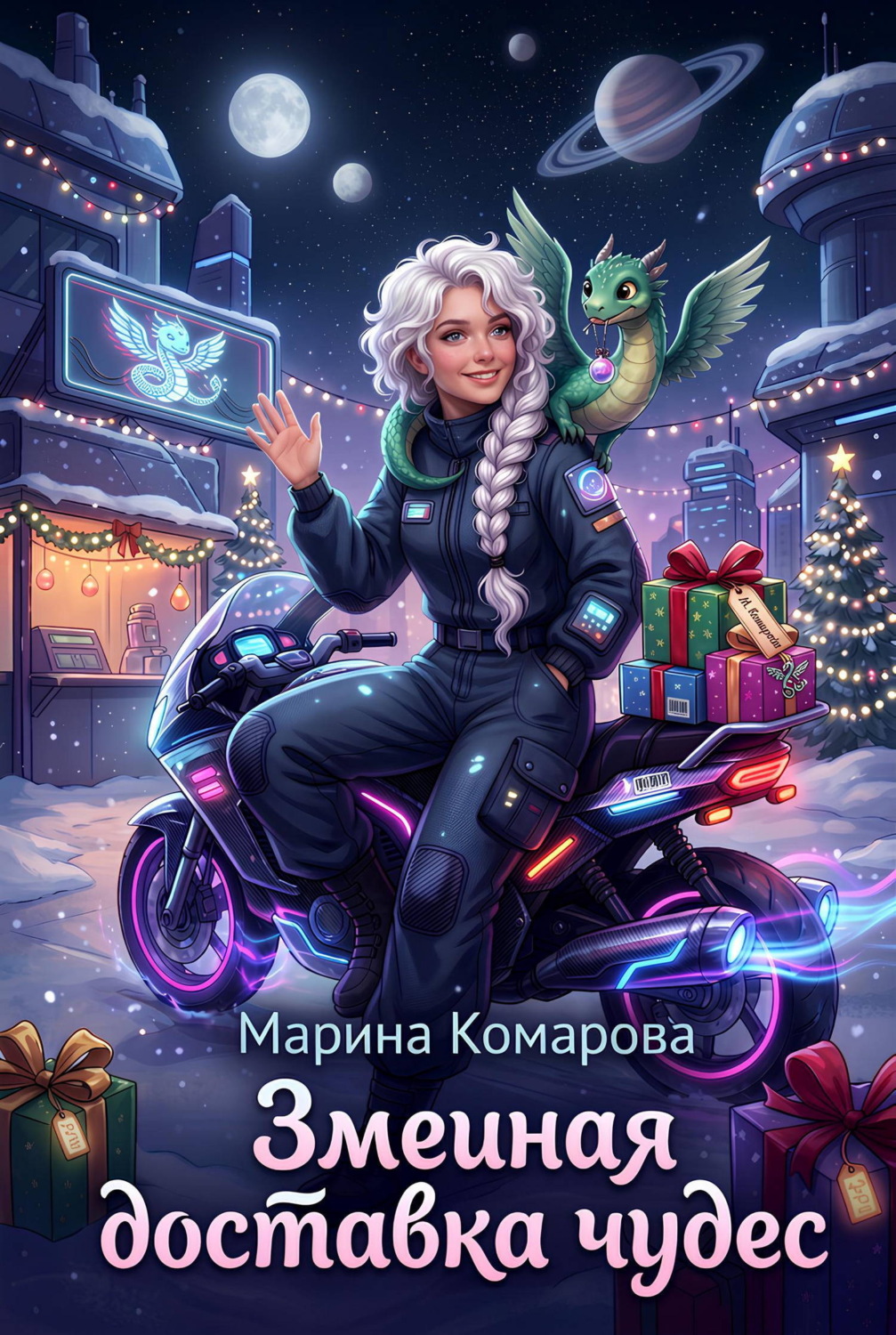 Обложка книги «Змеиная доставка чудес»