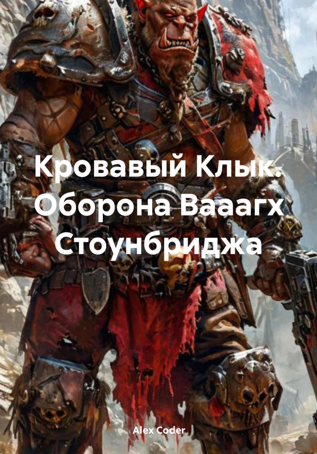Обложка книги «Кровавый Клык. Оборона Вааагх Стоунбриджа»
