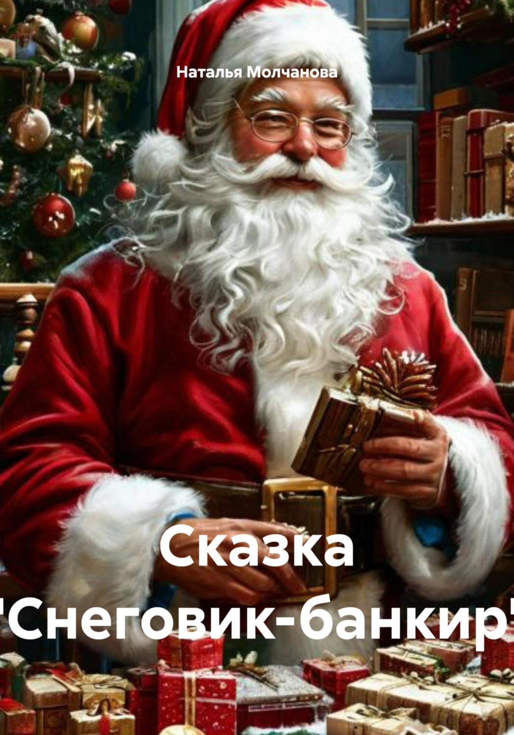 Обложка книги «Сказка «Снеговик-банкир»»