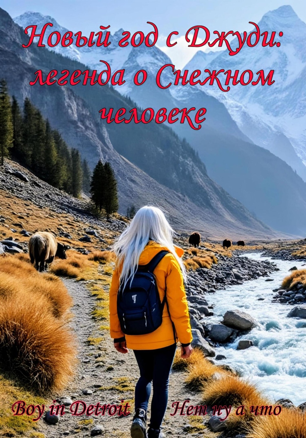 Обложка книги «Новый год с Джуди: легенда о Снежном человеке»