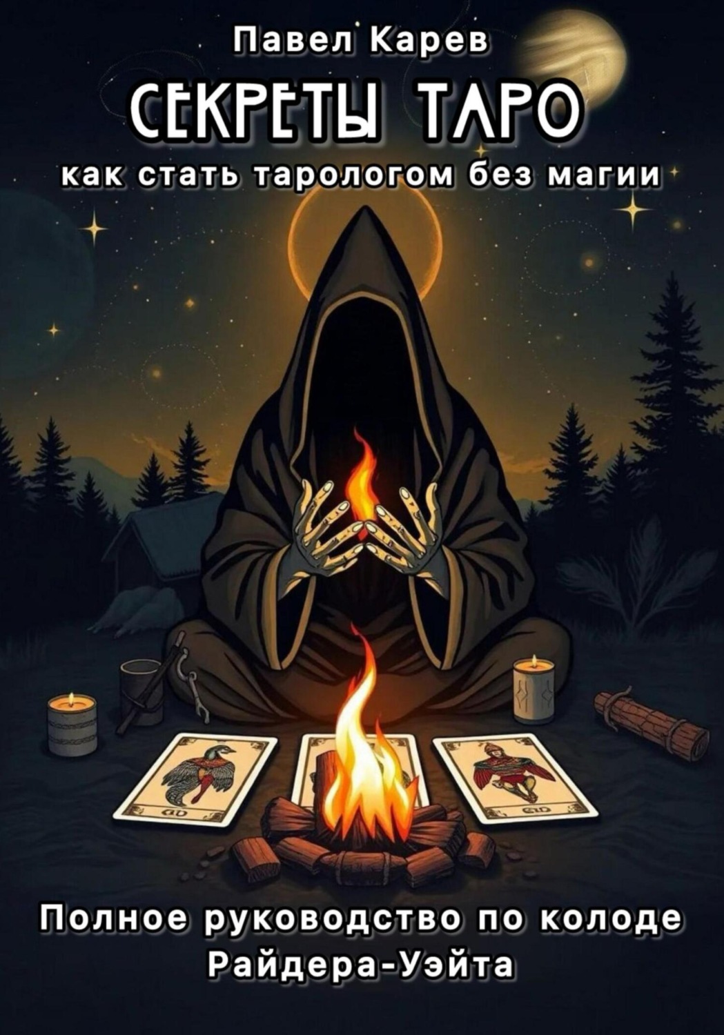 Обложка книги «Секреты таро. Как стать тарологом без магии»