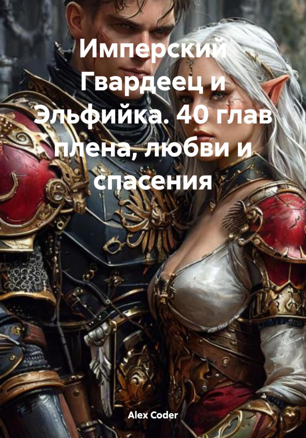 Обложка книги «Имперский Гвардеец и Эльфийка. 40 глав плена, любви и спасения»