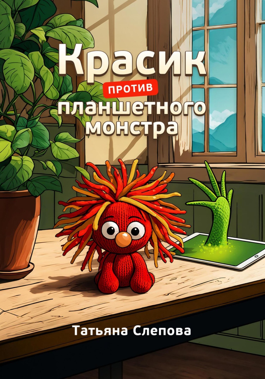 Обложка книги «Красик против планшетного монстра»