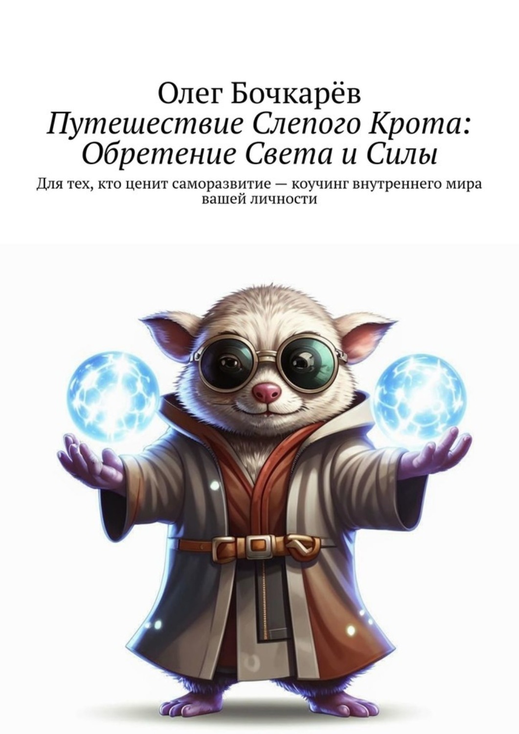 Обложка книги «Путешествие Слепого Крота: Обретение Света и Силы. Для тех, кто ценит саморазвитие – коучинг внутреннего мира вашей личности»