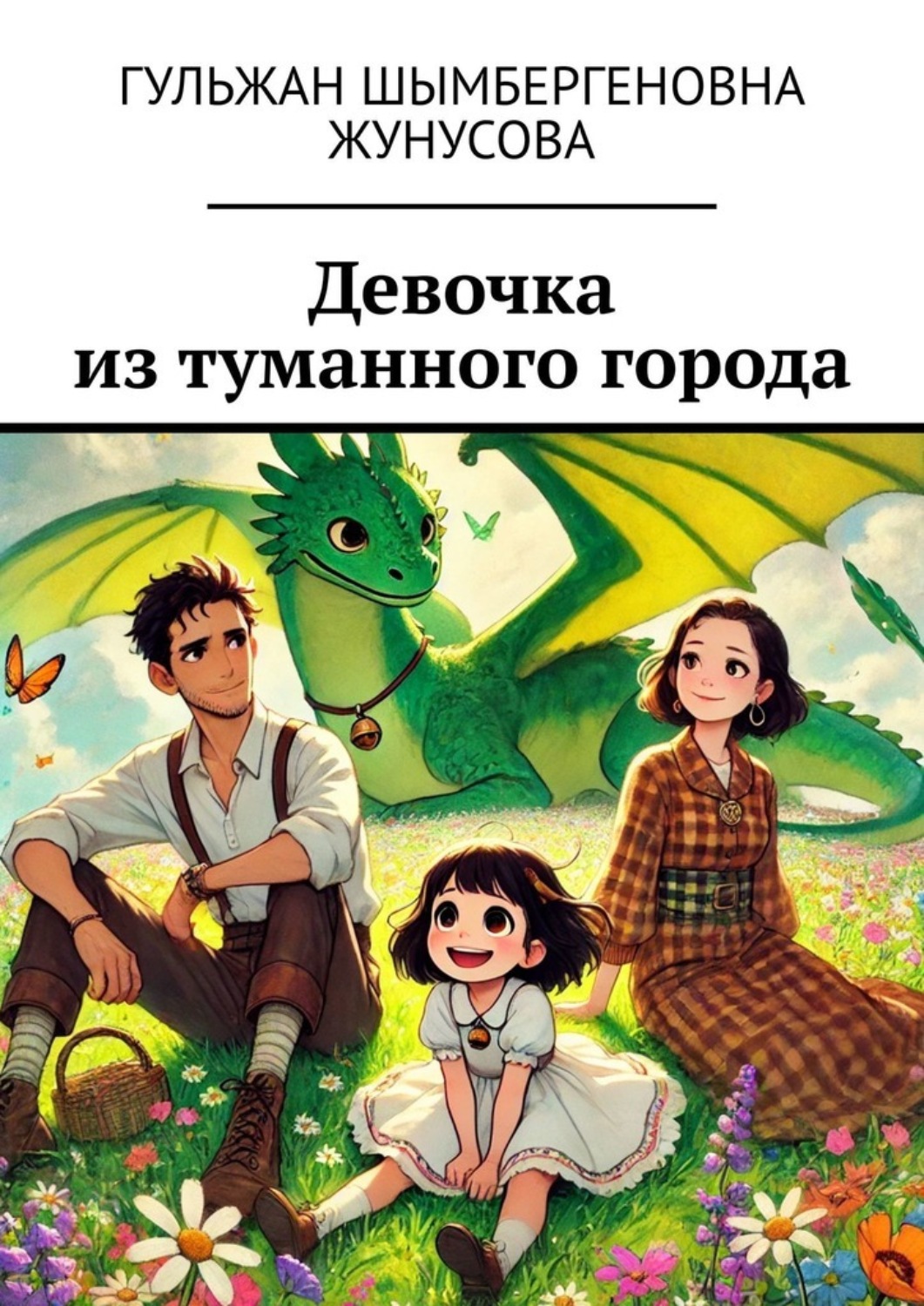 Обложка книги «Девочка из туманного города»
