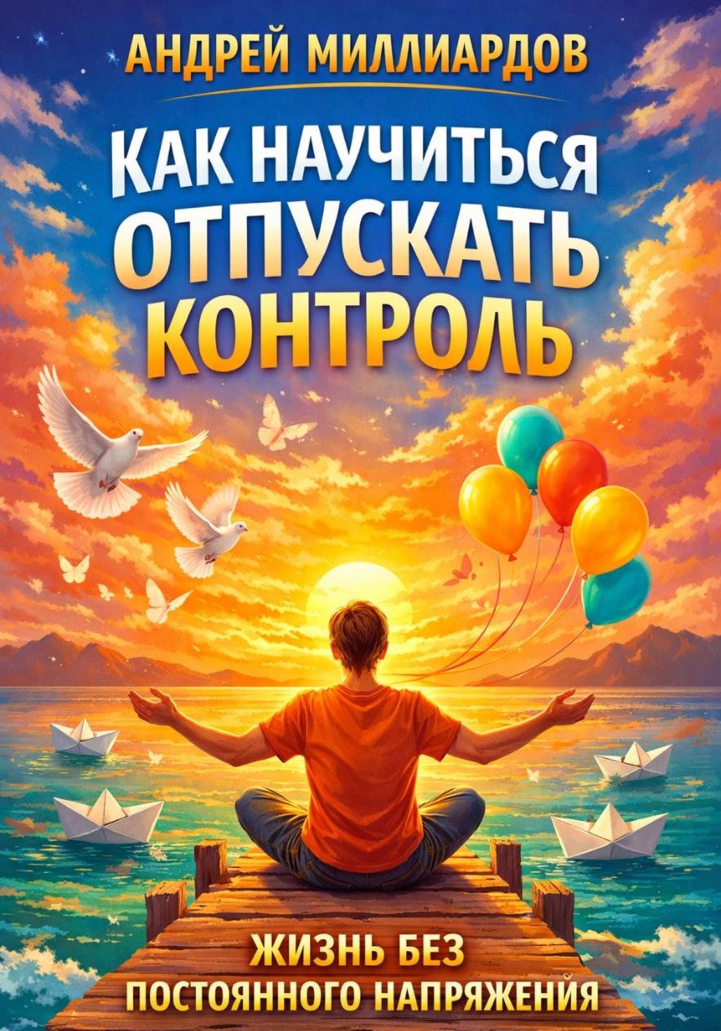 Обложка книги «Как научиться отпускать контроль. Жизнь без постоянного напряжения»