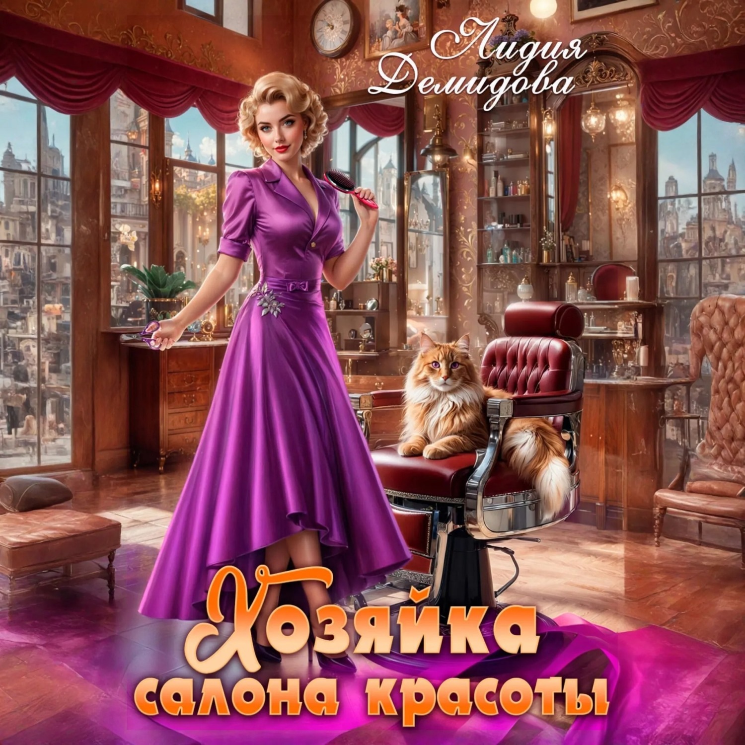 Обложка книги «Хозяйка салона красоты»
