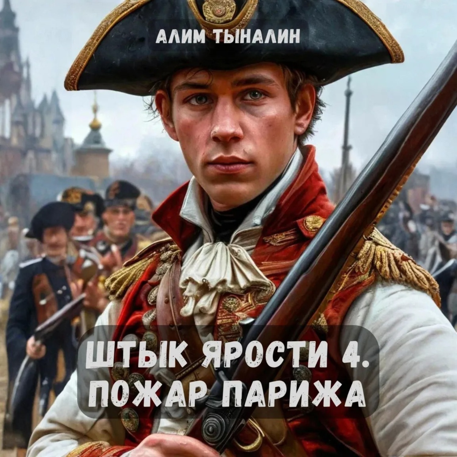 Обложка книги «Штык ярости. Том 4. Пожар Парижа»