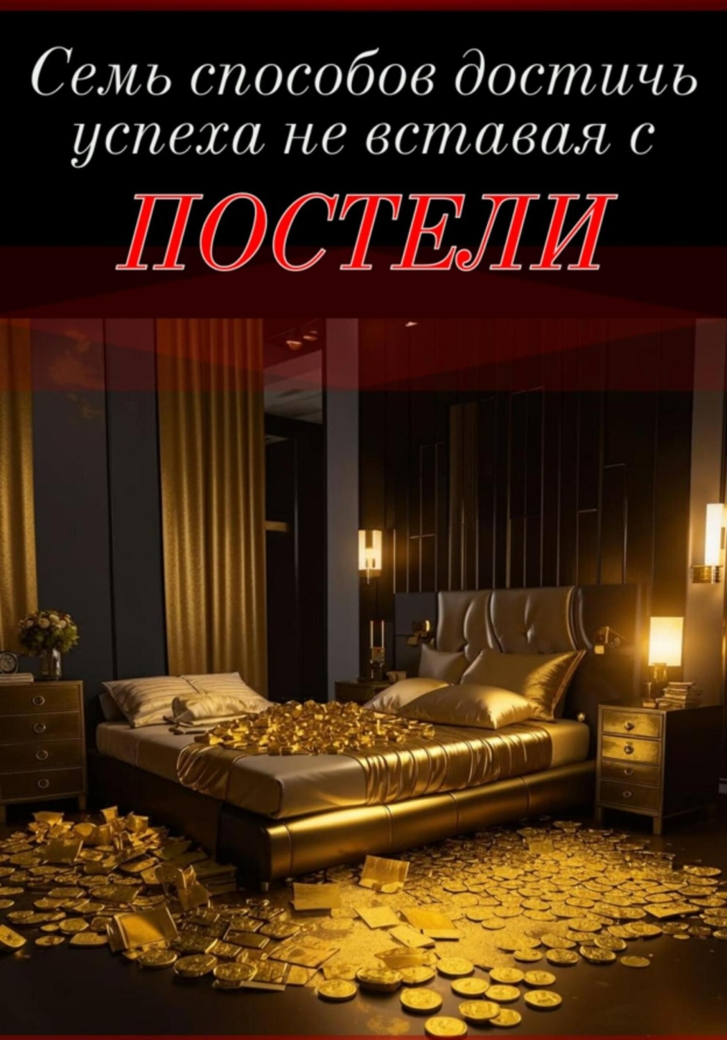 Обложка книги «Семь способов достичь успеха, не вставая с постели»